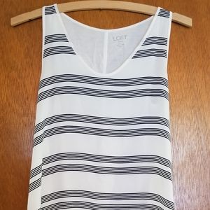 ⚡Striped LOFT dressy tank
